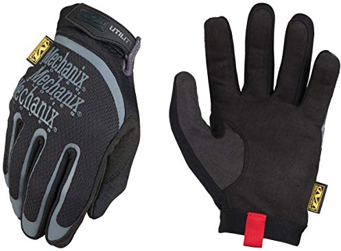 Mechanix Wear Utility Handschuhe (Medium, Schwarz/Grau)