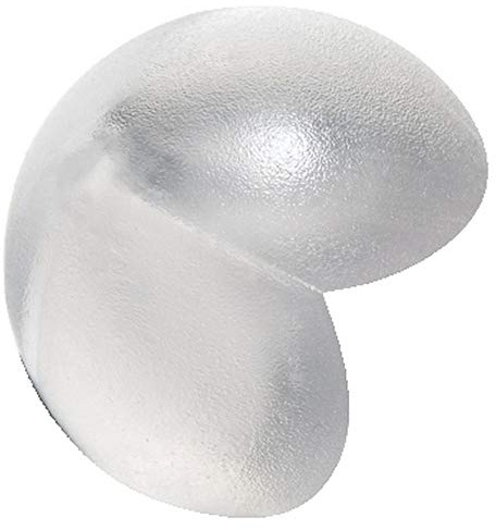 3er Danto® Spar Pack Eckenbumms, Eckenschutz, Kantenschutz, Eckenpuffer, 25 mm, transparent, aus Kunststoff