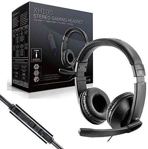 Gioteck XH100 Micro Casque Gaming Stéréo pour iPhone/iPad/Xbox/PS4/PC - rouge