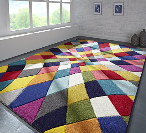 Flair Rugs Teppich, Polypropylen, Mehrfarbig, 80 x 150 cm