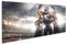 islandburner Bild auf Leinwand American Football Spieler In Aktion Kinderzimmer Jugendzimmer Bilder Wandbilder Poster