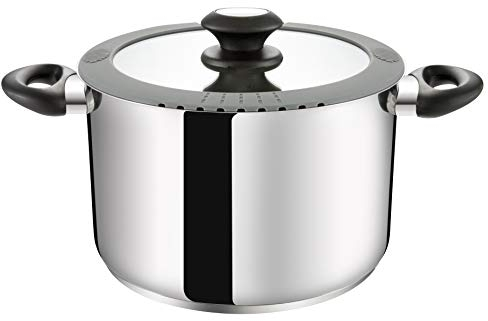 Tescoma 727925 Smartcover Pentola con Coperchio, Acciaio Inossidabile, Argento, 24 cm