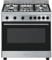 Smeg B901GMXI9 - Cocina (Cocina independiente, Acero inoxidable, Giratorio, Acero inoxidable, Frente, Encimera de gas)