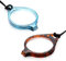 TERAISE Mini-Lesebrille mit Anhänger, Halskette, leicht, tragbar, Anti-Verlust, Lesebrille mit exquisitem Etui für Damen und Herren (B-1.0X)