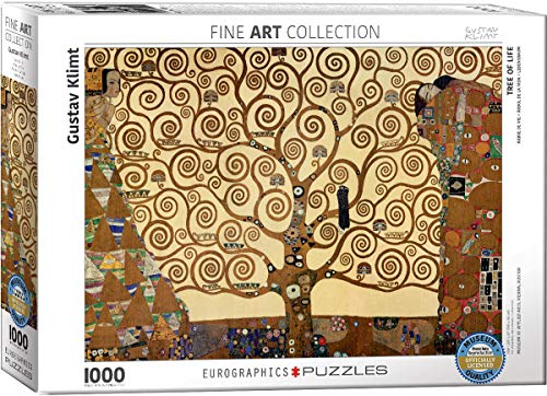 empireposter L'albero della vita di Gustav Klimt - Puzzle da 1000 pezzi, formato 68 x 48 cm