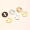 Victorian Standard Profile Open Key Hole Door Lock Plate Cover Escutcheon Lock Security Key Hole Cover in Various Finishes (Antique)