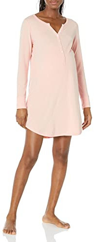 Amazon Essentials Chemise de Nuit d'allaitement Femme, Rose Blush, XXL
