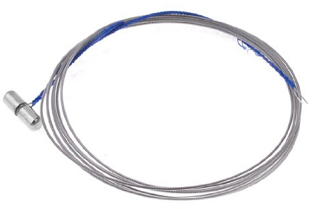 Ruilogod Chinesische Harfe Zither 6# String Ersatzteil Silberton 135cm Länge