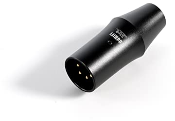 DD ddHiFi XLR44B (2022) XLR 4pin to 4.4mm Balanced Headphone Jack Adapter, Audio Converter for Earphones / Headphones