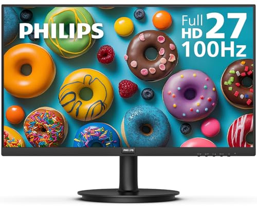 Philips 27 Computer Monitor FHD 100Hz VA VESA Eye Care, 271V8LB