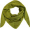 J26 XL Dreiecksschal Winter Unisex Dreieck Schal Uni Farbe Wolle Fashion Stola Tuch (Grün)