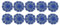 Plate Mats 6 10pcs Doilies Crochet Cotton Lace Table Placemats Doilies Handmade Round Crochet Doilies Hook Flower Hollow Decorative Cushion Plate Pad Insulation Dining Table Chargers for (B, One Size)