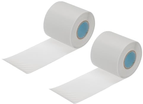 sourcing map 2Pcs Air Conditioner Pipe Tapes, Pipe Wrapping Tape PVC Protective Tube Duct Tapes for Repairs DIY Projects AC Insulation Tape, 6cm x 32.8ft Gray