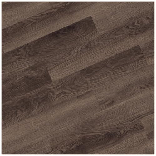 HORI Vinylboden, hochwertiger SPC PVC Bodenbelag, Hartvinyl, Fußboden, Klickvinyl, langlebiger Design Boden in zahlreichen Farben | 32 Pkt. | Eiche Skogafoss