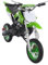 Zoobotanica 49cc Dirt Bike,Kinder Jugend Crossbike Pocket Cross,8 Zoll 2-Takt Motorrad Motorbike,Hand-Zug-Start-Methode,Scheibenbremsen,Bis 50 km/h, Max 80kg, Motorsport Pocket Crossbike (Grün)