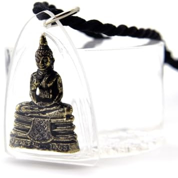 BDM Phutthasothon Buddha Halskette, Luang Pho Sothon Buddha, buddhistische Halskette, Buddhismus Amulett, Karma Meditation und Weisheit, Bodhisattva der Erleuchtung