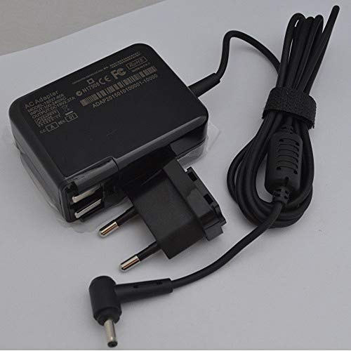 Cargador_ESP Ladegerät Netzteil Adapter 19V Kompatibel mit Ersatz für ASUS ADP-33AW A ADP-33AW Z Ersetzt Ladekabel Netzadapter Netzkabel Replacement