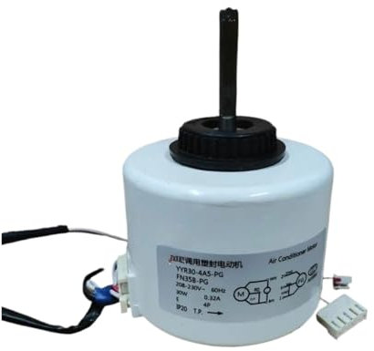 UDXVUXCX Lüftermotor for Innengeräte Von Klimaanlagen, Kompatibel Mit Gree, YYR30-4A5-PG 208-230V 60Hz 30W FN35B-PG Klimaanlagenteile