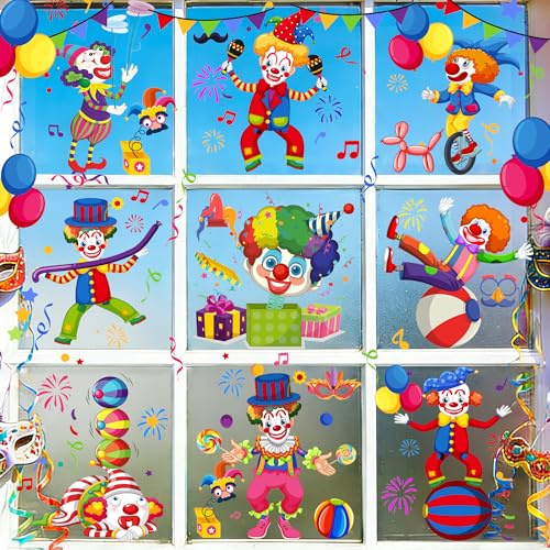 YBwanli Karneval fönsterbilder