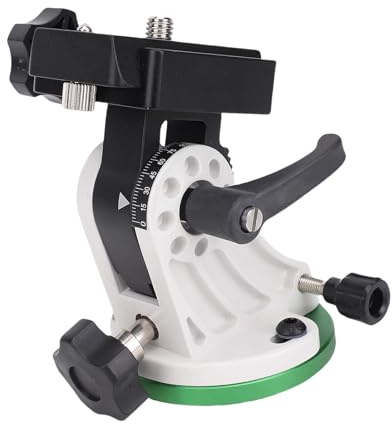 Asixxsix Sitz Zur Anpassung der Breite für skywatcher, 0 Bis 90 ° 3/8 Zoll Teleskop Halterung, Aluminium Legierung Äquatorial Keilinstrument-Breite Basis für Astronomie-Teleskop-Zubehör (Grün und