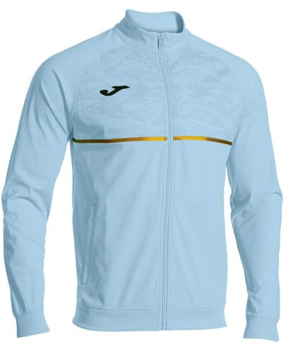 Joma Herren-Sportjacke mit langen Ärmeln, XS-3XL, atmungsaktiv, mit Seitentaschen, ideal zum Laufen und Trainieren, Record III