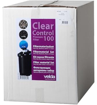 Velda Ersatz Filter Material, schwarz