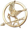 Broche Vintage The Hunger Games Ridicule Bird  Bronze
