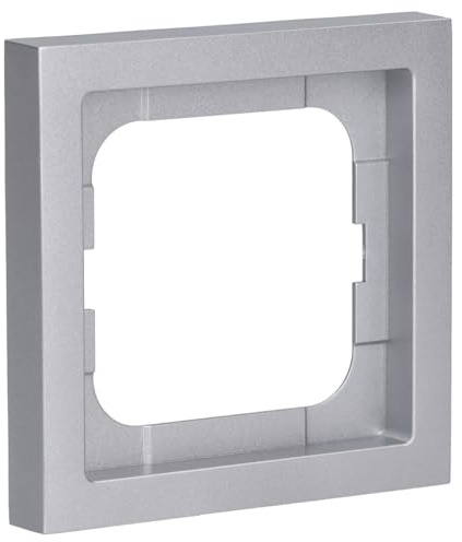 Busch-Jaeger 1721-183K Abdeckrahmen 1-fach Alusilber Future Linear 2CKA001754A4301