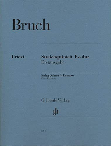 Streichquintett Es-dur: Besetzung: Streichquintette (G. Henle Urtext-Ausgabe)