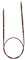KnitPro Symfonie – Rundstricknadel mit Holztip, Mehrfarbig, 9.00mm