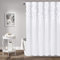Lush Decor Lillian Duschvorhang, weiß, 183 x 183 cm