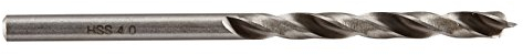 wolfcraft HSS Wood Twist Drill Bit Professional, Ø 4 mm I 7246000 I For drilling into very hard woods
