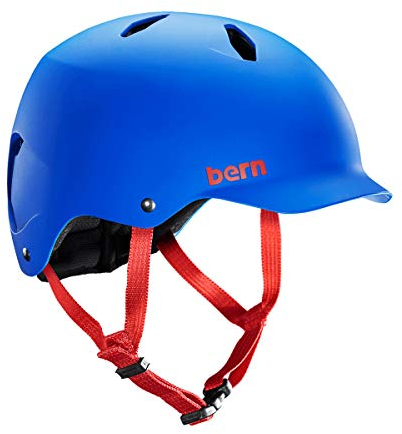 Bern Jungen Helm Bandito EPS Thin Shell, mattblau, Gr. M/L (54,5-57cm)