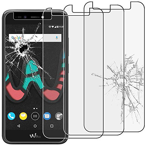 ebestStar - kompatibel mit Wiko Upulse Lite Panzer Schutz Glas (x3 Stück) Schutzfolie, 9H gehärte Schutzglas, HD Displayschutz, Ultrabeständig