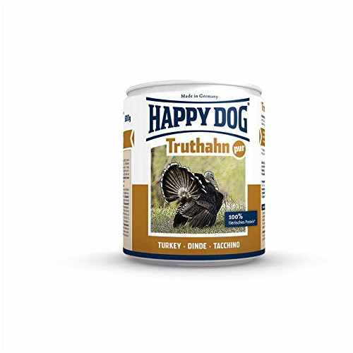 Happy Dog Dose Truthahn Pur | 12x 200g Hundenassfutter