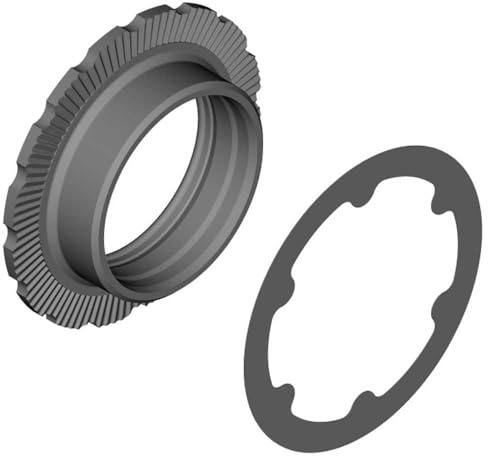 SHIMANO Fc-M9100 Verschlussring Kettenblatt, Silver/Black, One Size