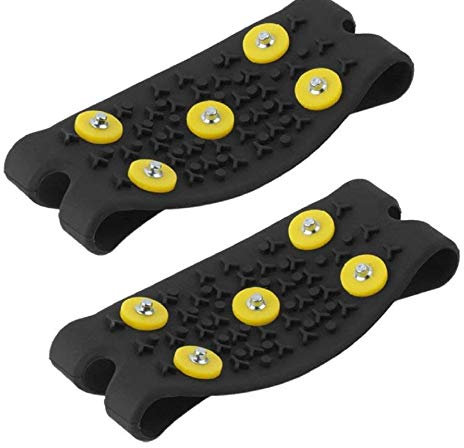 2er Set Spikes zum überziehen besserer Halt - Geocaching Ausrüstung