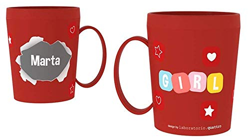 Disney TAZZA IN PLASTICA CON NOME E DISEGNI - MARTA - RYN052