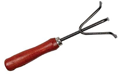 Rastrello manuale da giardino per piantare semi di giardinaggio ortaggi scavare zappa serra