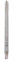 Utoolmart Taraud M4 extra long en acier haute vitesse non revêtu H2 pour travaux d'entretien et de réparation