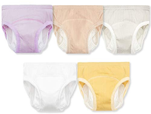 Joyo roy Reusable Training Pants For Baby Girl 5 Years 5pack Baby Girls' Training Pants Cloth Nappies Training Underwear For Girls Nappy Pants Girls Pants Size 5 Nappy Pants Size 5 Training Pants