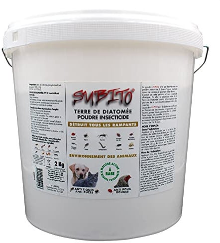 Poudre Insecticide Terre De Diatomée 2 Kg - STERRE2