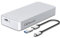 GiGimundo AJM40C M.2 NVMe Enclosure 40Gbps with UASP for Thunderbolt 3/4, CNC Aluminum SSD Caddy, Up to 8TB, 2280 NVMe M/M+B Key, Silver