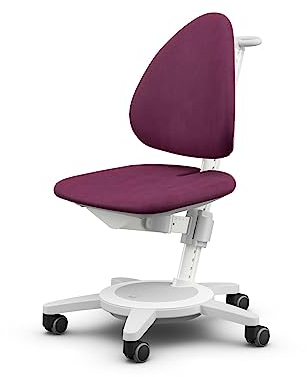Moll Maximo Kinderschreibtischstuhl | mitwachsend & ergonomisch mit individuell Verstellbarer Sitzfläche und Rückenlehne | Drehstuhl ideal für Schulkinder | langlebig & hochwertig | Made in Germany
