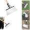 ALUELY Garden Shovel, 27cm Gardening shovel Stainless Steel Cleaning Shovel for Landscaping Weeding Planting multifunctional cleaning shovel Farm Weeding Tool (Handle Not Included)