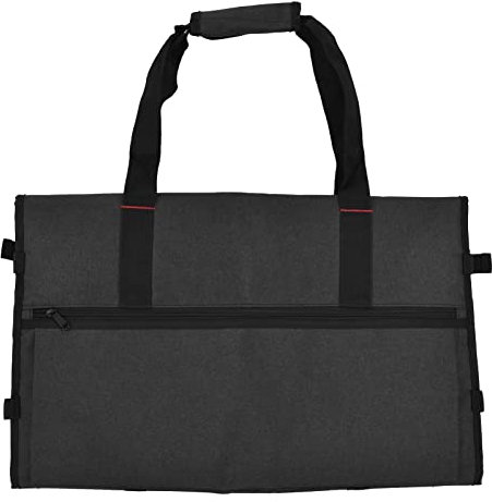 PenRux 24 Inch Monitor Case, Universal Padded Velvet Lining Travel Bag with Front Storage Pockets, Shoulder Strap, LCD Screen, Monitor