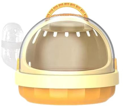 Cage De Transport Portable pour Hamster, Étui De Transport pour Hamster, Cage De Voyage Portable pour Petits Animaux, Cage Sortante pour Gerbille, Hérisson, Souris Et Écureuil comme