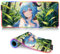 Tappetino per mouse da gioco Genshin Impact Ganyu ROG Keyboard Mouse Pad LED Oversize Mouse Mat Gaming (60 x 35 x 0,3 cm) Tappetino per mouse per computer portatile, tastiera