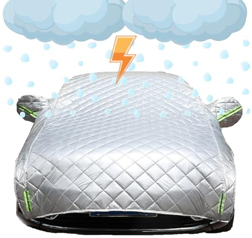 Hagelschutz Abdeckung Aufblasbar, Auto Schutz für Hagel und Sonne - Wasserdichte Garage mit UV-Schutz