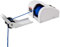 Verricello elettrico di ancoraggio, salpa ancora elettrico marino da 11,3 kg, con telecomando, kit salpa ancora da 12 V con corda di ancoraggio pre-avvolta da 30,5 m, bianco
